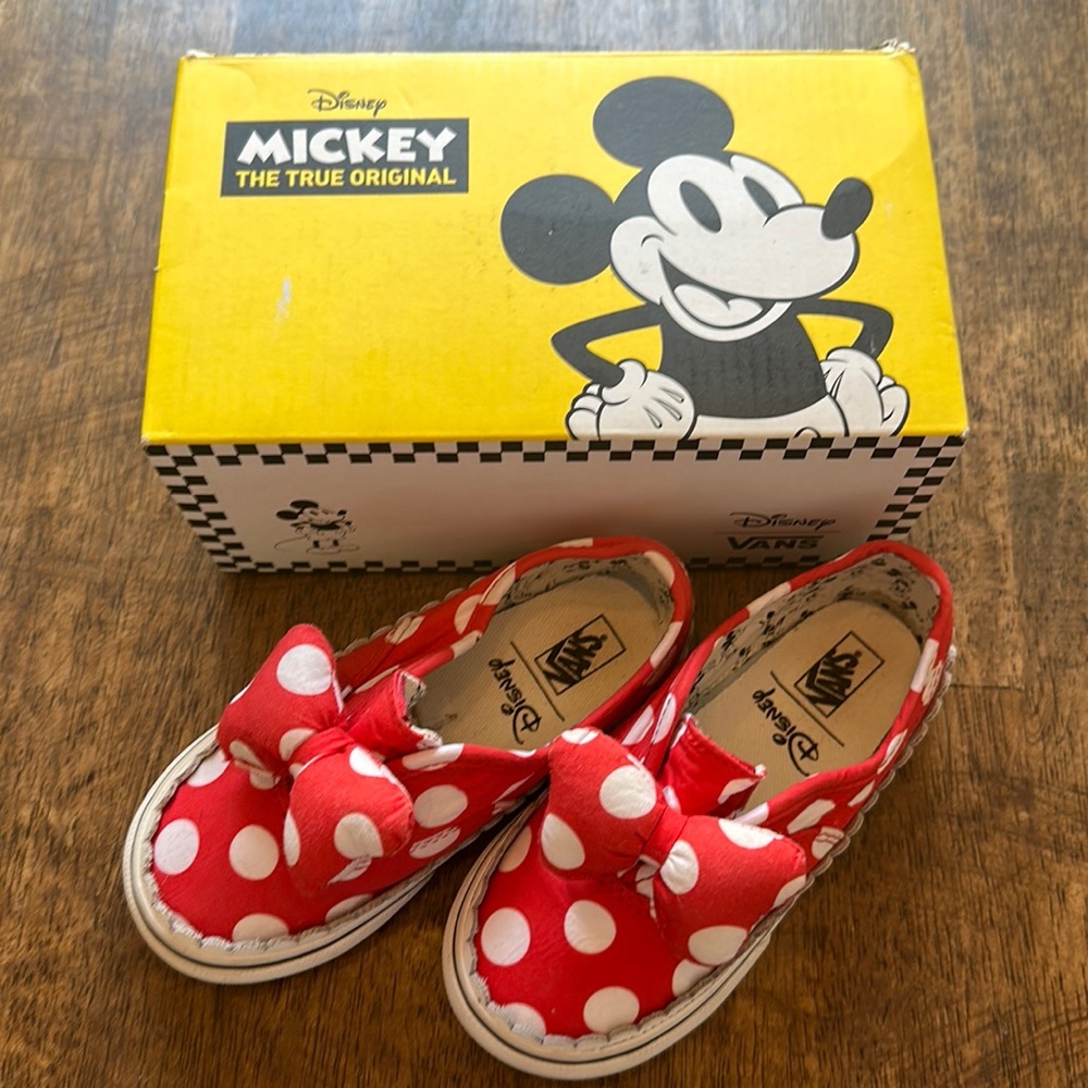 Girls Disney/Minnie Mouse Vans